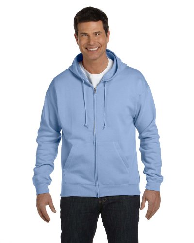 7.8 oz. ComfortBlend EcoSmart 50/50 Full-Zip Hood