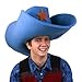Clown Antics Super Size 50 Gallon Cowboy Hats - Blue (28
