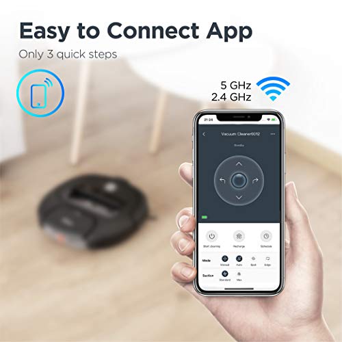 eureka Groove Robot Vacuum Cleaner, WiFi Connected, App, Alexa