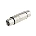 XLR Female to Female, CableCreation XLR 3 Pin Female to 3 Pin Female Microphone Line Adapter primary