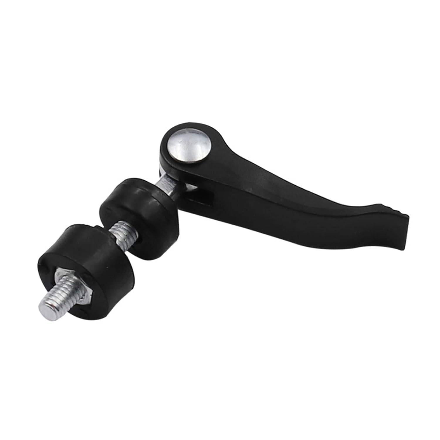 Black Nut with Screw Plastic Handle, Knob Nut Screw Bolt for Lawn Mower Machine Accessories Manual Quick-pressing Adjustment Tile Pusher Locking, Mower Replacement Parts