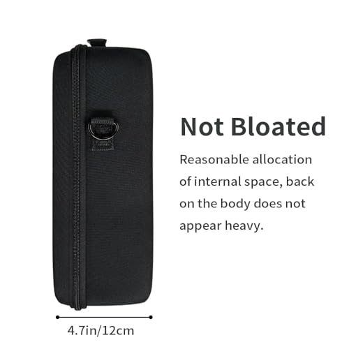 CENXI Carrying Case for PS5 SLIM, Protective Travel Bag for PS5 Console Controller, Large Capacity Storage Case Compatible with Playstation 5 Games Accessories Disk Digital Edition (Grey storage bag)
