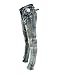 Moonwalk Mens Runway Hiphop Skinny Elastic Denim Biker Jeans Joggers 32 Grey