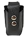 New Barsony Black Leather Single Magazine Pouch for Compact 9mm 40 45