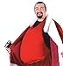 Fun World Costumes Men's Santa Belly (Stuffed), Red, One Size