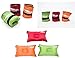 Luxe Tempo Self Inflating Camp Pillows Ultralight Compressible Travel Pillow for Backpacking Road Trips Air Travel Green