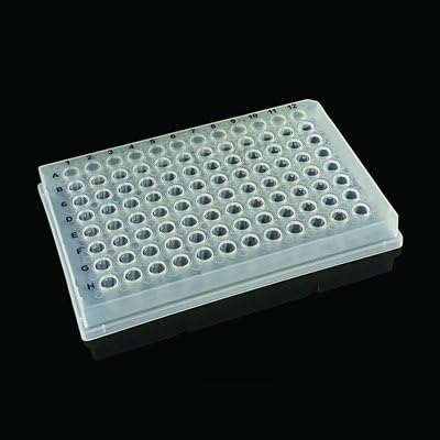 Uniscience Corp, 96 Well Skirted PCR Plate, Clear, 50 Plates/Box