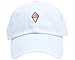 Skyed Apparel ICE Cream Cotton Embroidery Adjustable Baseball Cap Baseball Hat Dad Hat from (Multiple Colors)