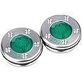 NA 2pcs Green Clover Golf Custom Weights for Titleist Scotty Cameron Newport Studio California Putters (2x25g)