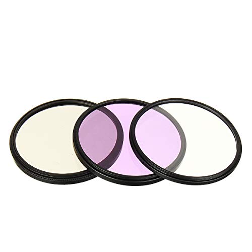 TENGGO Kameraobjektivfilter Satz Set UV CPL FLD 3 In 1 Tasche für Canon für Other Digital 1-49mm – Bild 4
