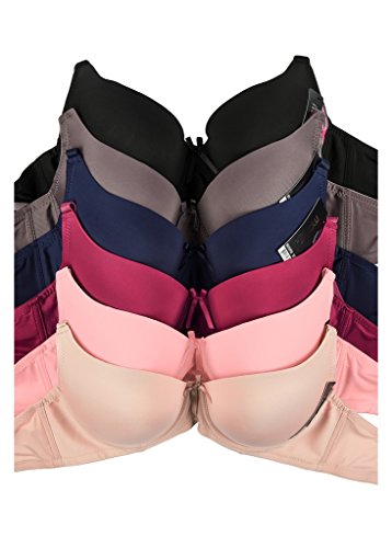 White apparel women s basic plain bras (packs of 6) - v…