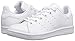 adidas Originals Unisex-Kids Stan Smith J Sneaker, White/White/White, 4 Medium US Big Kid