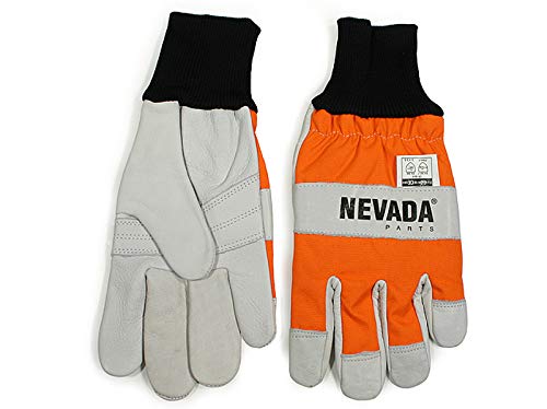 Schnittschutz Handschuhe Größe L 10 (1 Paar) Forsthandschuhe für Motorsäge Kettensäge