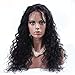 Formal hair®Loose Curly Wave Full Lace Human Hair Wigs-Glueless 130% Density Brazilian Virgin Remy Wigs with Baby Hair For Black Woman (14 inch, #NC Full Lace)
