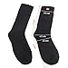 GLOBAL VASION Electric Heated Socks with Rechargeable Battery for Chronically Cold Feet (BlackL)