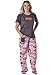 Womens Animal Pajama Set Separates (Medium, Cat Nap Womens PJ Shirt)