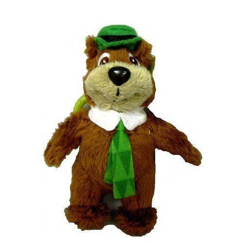 Yogi Bear Plush Clip On Boo Boo Toys & Games
