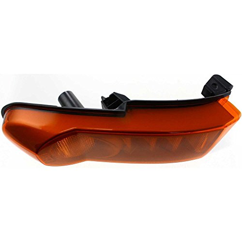 Turn Signal Light compatible with FJ CRUISER 07-11 Passenger Side RH Park/Signal/Side Marker Lamp Lens and Housing
