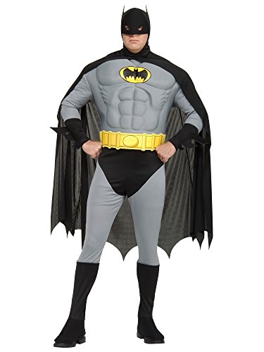 Muscle Chest Classic Batman Costume - Plus Size - Chest Size 46-50