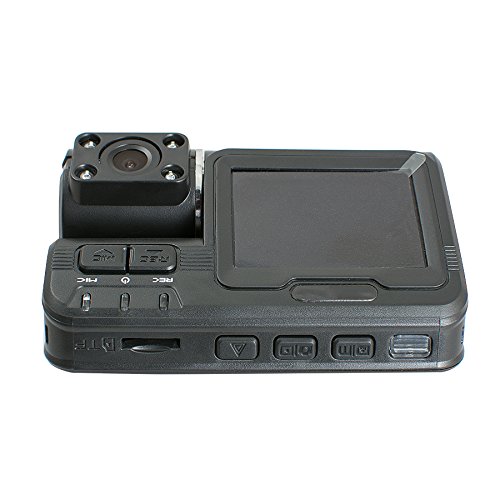 Denshine 1080P Full HD Dual lente coche DVR Dashboard Cam Vehículo Cámara Grabadora de vídeo G-sensor Monitor