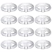 Vankcp White Zorro Mask,12 Pcs Halloween Mask White DIY Mask,Plain Mask White Mask Paper Half Face Opera Masquerade Mask