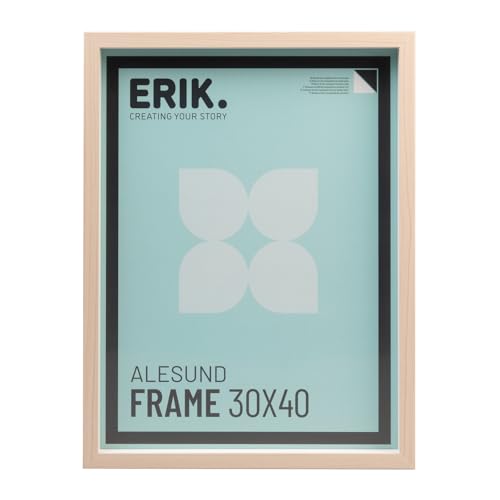 Grupo Erik 30x40 Picture Frame - Oak Photo Frames for Wall