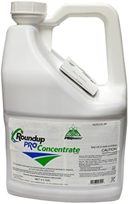 Round Up Pro Concentrate 50.2% Glyphosate 2.5 Gallon Jug ...