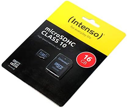 P4A HTC Desire 620G Dual SIM, Speicherkarte, 16GB, microSDHC, Class 10, High Speed, SD Adapter, Schnelle Schreib- und Lesegeschwindigkeit