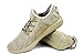 Men Women's Unisex Casual Fashion Sneakers (9.5, Light Khaki)