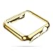 Apple Watch Case, Imymax Ultra-Thin PC Plating Bumper Frame iWatch Protective Cover Case for Apple Watch Series 1 All Version - Gold 42mm