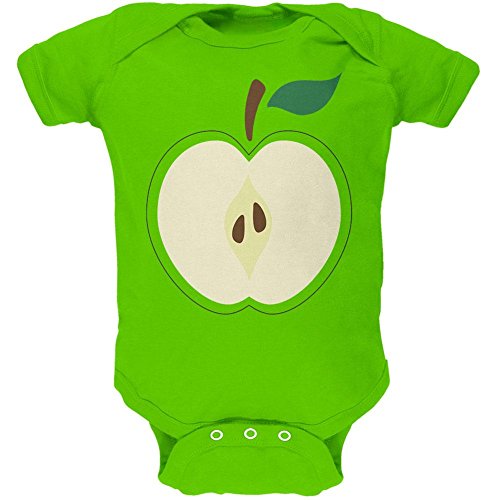 Halloween Apple Slice Costume Soft Baby One Piece