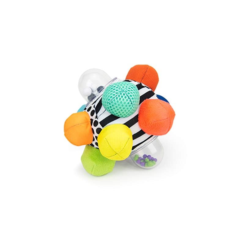 Sassy Developmental Bumpy Ball | Easy to Grasp Bumps Help Develop Motor Skills | for Ages 6 Months and Up | Colors May…