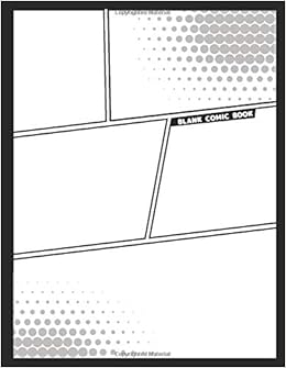 Amazon Com Blank Comic Book Empty Cartoon Strips Draw And Create Your Comics Different Of Templates Blank Cartoon Strips Book Mu Books