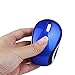 Portable Perman Cute Mini 2.4GHz Wireless 3 Buttons Optical Mouse Mice with USB Receiver for Computer PC Laptop Notebook Blue