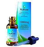 All-Natural Hemp Oil Extract Drops: 1000 mg Herbal Supplement for Daily Use - Natural Pain Relief, Anti-Anxiety, Anti-Inflammatory, Sleep Aid Properties - Contains Omega 3s & Omega 6s - 1 fl oz*