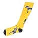 Compression Socks for Women & Men by Faladi-BEST design ideal for Everyday Use,Nurses,Shin Splints, Maternity, Travel&Running (1 pair) (S/M, Yellow-Zebra)
