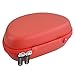 Geekria UltraShell Beats Solo2, Solo3 Headphones Hard Shell Carrying Case/Headset Protective Travel Bag with Space for Cable, Parts and Accessories (Red)thumb 1