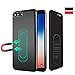 Case for iPhone 6 Plus/6s Plus,Ultra Thin Magnetic Phone Case for Magnet Car Phone Holder with Invisible Built-in Metal Plate,Soft TPU Shockproof Anti-Scratch Cover for iPhone 6/6s Plus [Black]
