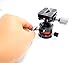 Koolehaoda Tripod Head Low Profile Ball Head, Φ36mm Metal Panorama Ball Head with 1/4