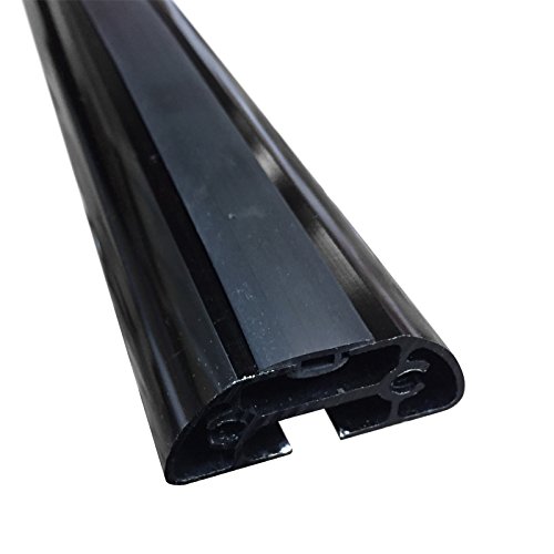 Vantech J1000 2 Bar for Nissan NV200 ladder roof rack 2013-On, Black
