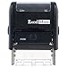 ExcelMark Scanned Self Inking Rubber Stamp - Red Ink with 5cc Refill Ink