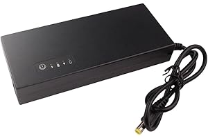 Mini UPS Battery Backup Uninterruptible Power Supply, DC 12V 3A UPS Uninterruptible Power Supply with 10400mAh Capacity for R