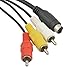 KINGMAS 5 Feet AV Cable for Sony Handycam, Mini DV & DVD Camcorders