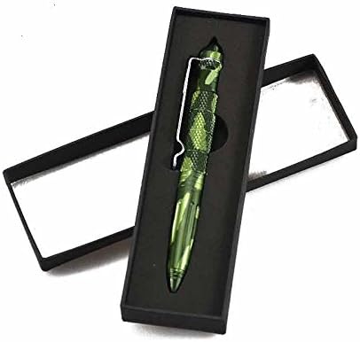 Fashionable Camouflage Self Defense Aviation Aluminum Tactical Survival Pen Portable Multifunctional Camping Tool