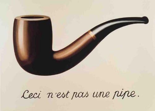 La Trahison des Images by Rene Magritte 19.75"x27.5" Art Print Poster