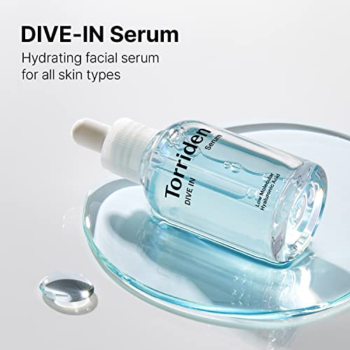 TORRIDEN DIVEIN LowMolecular Hyaluronic Acid Serum, Face Serum for Sensitive, Dry, Dehydrated