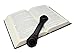 Superior Essentials Leather Bookmark Book Holder - Black Leather Paper Weights for Cookbooks, Textbooks, and Workbooks - Hands-Free Reading with Non-Slip Design and Magnetic Bookmark [1-Pack]