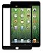 Moshi iVisor Screen Protector XT (Crystal Clear) for iPad Mini, iPad Mini 2, iPad Mini 3 (*NOT* Compatible with iPad Mini 4) - Black