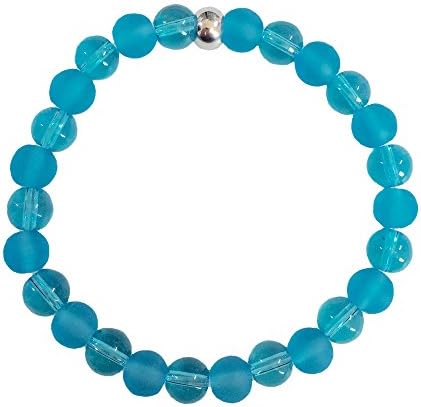 Edgy Soul Sea Glass Bracelet (Large 8 inches)