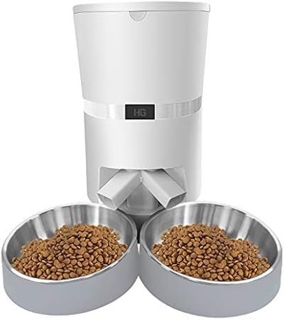 automatic feeder for two cats